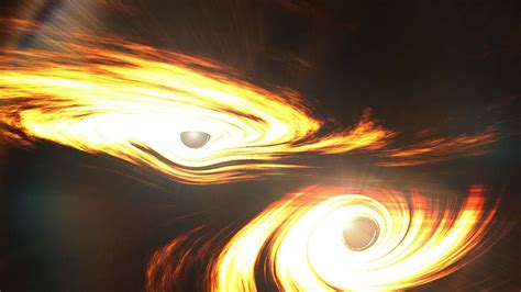 Two Black Holes Collided So Hard That They Disrupted The Space Time Continuum Padeye