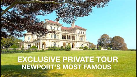 The Breakers Ultimate Private Mansion Tour Newport Rhode Island