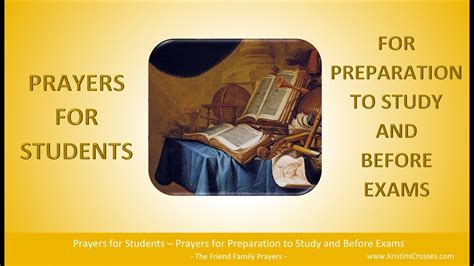 Prayers For Students Prayers For Preparation To Study And Before