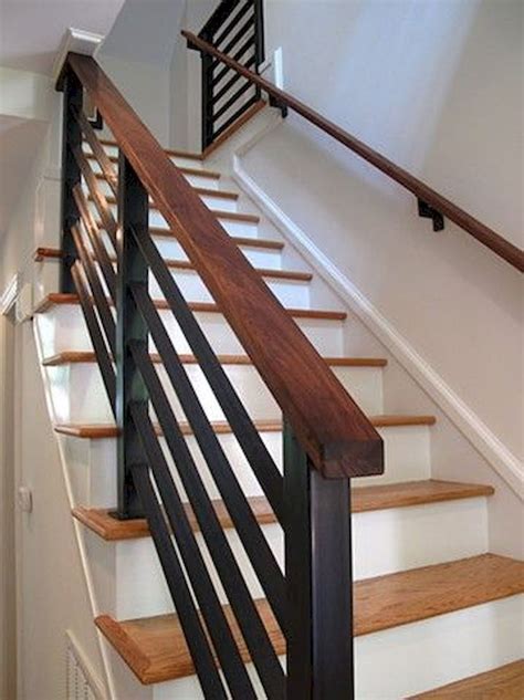 Pin By Papag On Basement Stairs Railing Ideas Interior Stair Railing