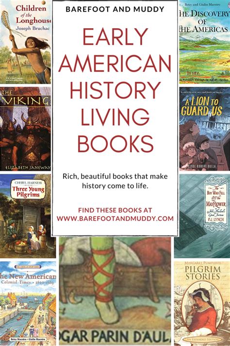 Living Books For Early American History 1000s 1680s Barefoot And Muddy