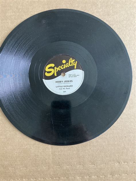 Rare Early Rock 78 Little Richard Heeby Jeebies Shes Got It