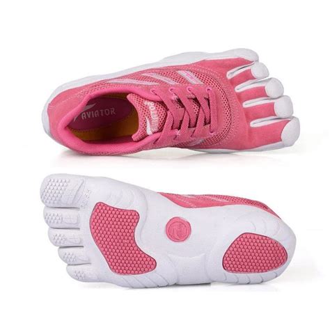 Womens Pink Five Toe Shoes Stylish Individual Toe Shoes Five Toe