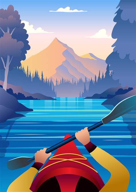 Kayaking First Person View - Download Free Vectors, Clipart Graphics ...