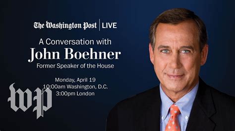 Former House Speaker John Boehner On His New Book And The Republican