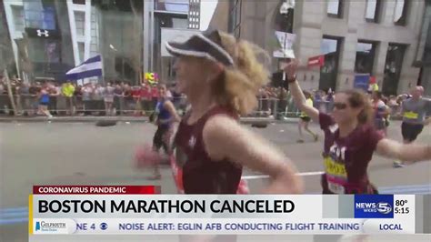 Video Boston Marathon Canceled Youtube