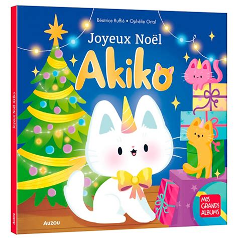 Auzou Joyeux Noël Akiko Sauterelles Et Coccinelles