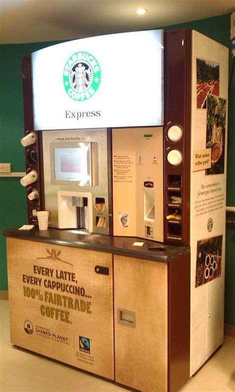 Starbucks Vending Vending Machine Design Coffee Machine Design