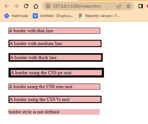 Mastering Css Border Style