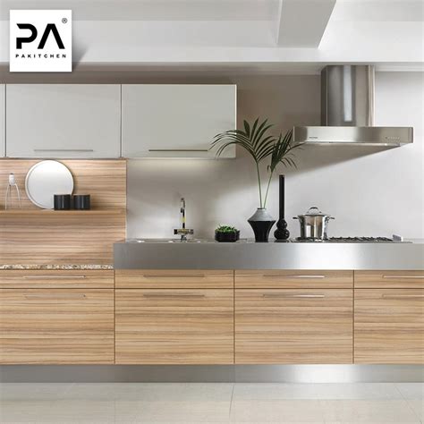 Which is the best one for your home. China Contemporary Luxury Wood Grain Laminate Kitchen ...