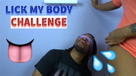 Lick My Body Challenge Youtube