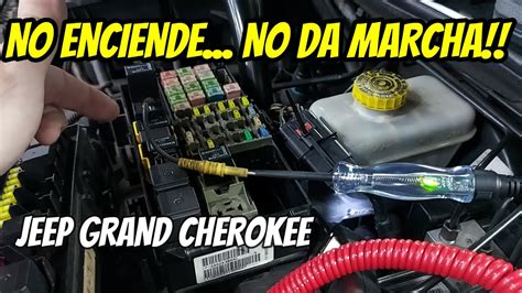 Jeep Grand Cherokee No Enciende No Da Marcha‼ Caso De Estudio No
