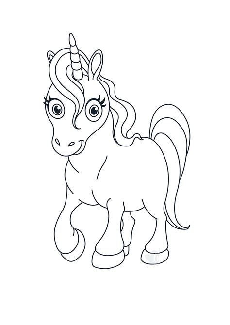 Clicca su disegni da colorare di principessa con corona per visualizzare la versione stampabile o colorala online (compatibile con ipad e tablet con sistema android). Unicorno - BimbiSanieBelli.it