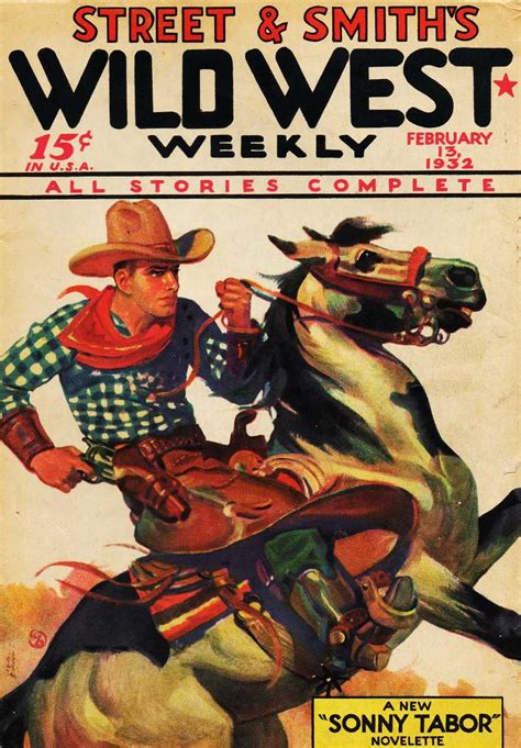 Wild West Feb 13 1932 Vintagecomicscovers Comic Book Covers Pulp
