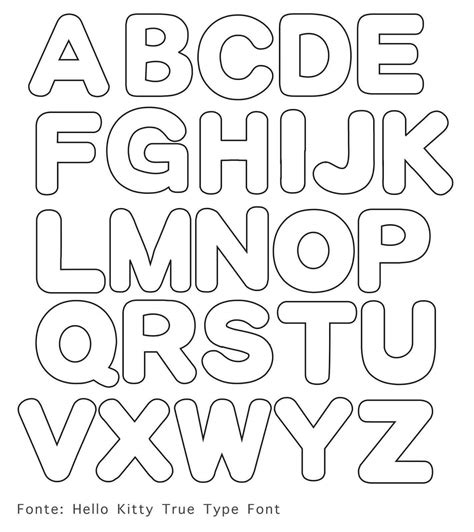 Riscos E Desenhos Moldes Alfabeto Em Eva Alphabet Letters To Print