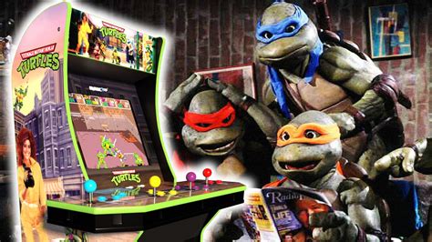 Teenage Mutant Ninja Turtles Arcade1up Cabinet Review Ign