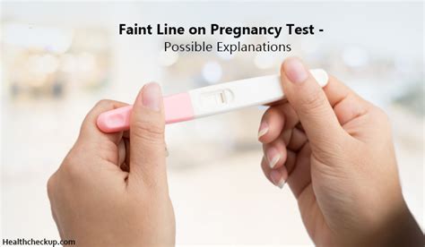 Faint Line On Pregnancy Test Everything You Need To K