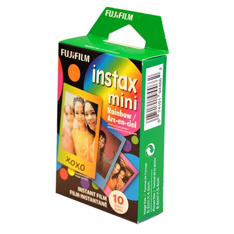 Fujifilm Instax Mini Rainbow Film 10 Exposures