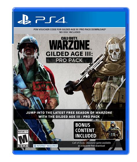 Call Of Duty Warzone Gilded Age Iii Pro Pack Dlc Playstation 4 Gamestop