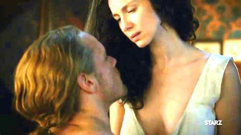 Outlander 06x01 Kissing Scenes Claire S And Jamie Caitriona Balfe