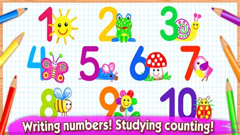 Preschool & kindergarten learning kids games, educational books, free songs, indicated that the app's privacy practices may include handling of data as. 123 NUMBERS DRAWING FOR KIDS! Learn How to Draw Numbers ...