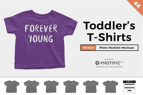 Download Toddler's T-Shirt Mockups ~ Product Mockups ~ Creative Market