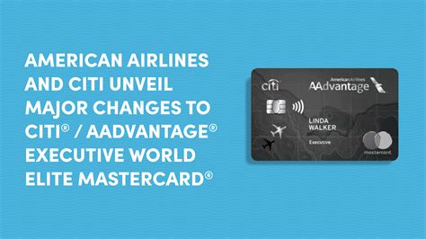 Citi AAdvantage Executive Card Changes