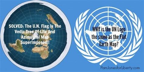 United Nations Flat Earth Map Enterllka