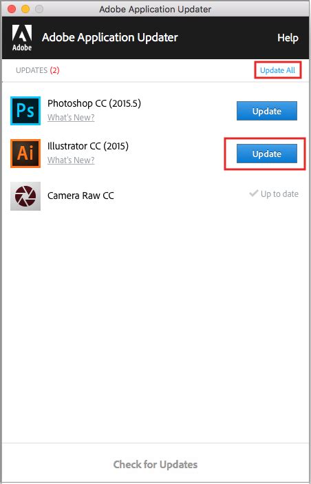 How To Update Creative Cloud Apps When Apps Panel Is Disabled In The