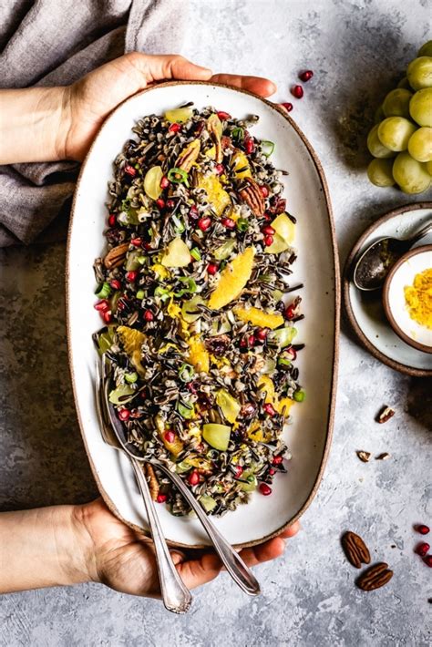 The Best Wild Rice Salad Recipe Vegan Foolproof Living