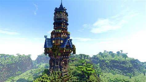 An Epic Tower For Your Minecraft World Youtube