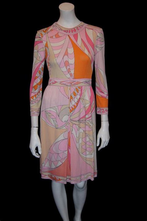 60s pucci dress 1960s mod emilio pucci silk jersey designer etsy pucci dress dresses