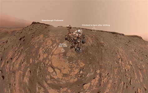Nasas Curiosity Mars Rover Takes A New Selfie Before Record Climb