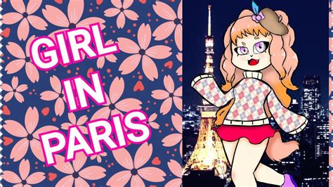Girl In Paris Manga Chibi ちび Drawing With Angel Menggambar