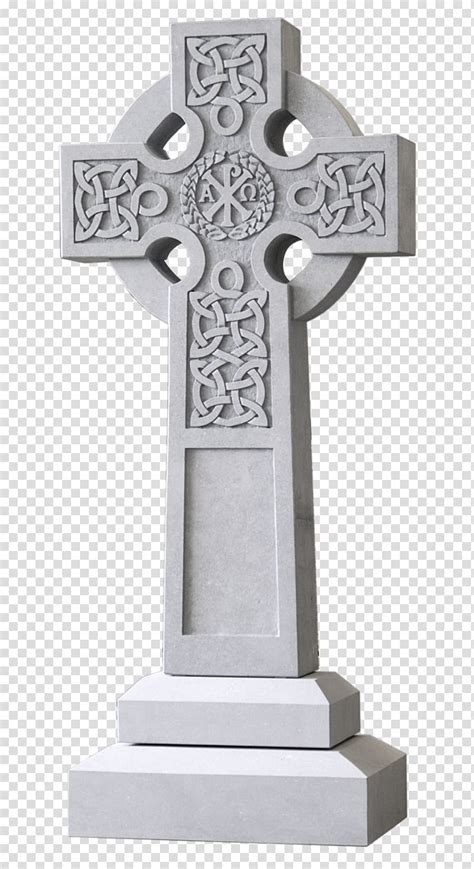 Celtic Cross Headstone Cemetery Memorial Cemetery Transparent