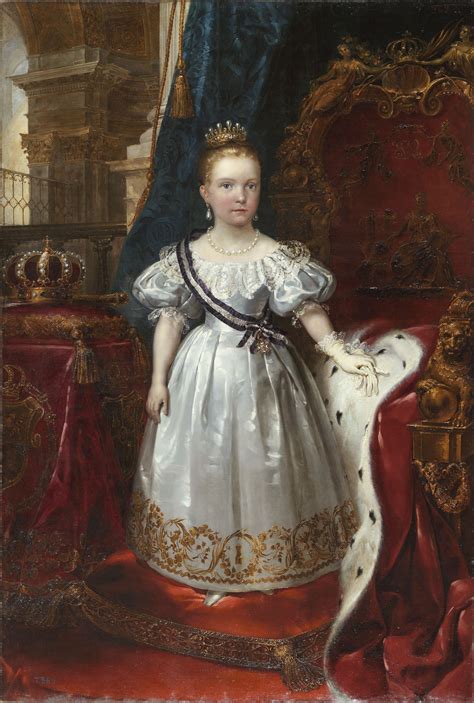 Queen Isabel Ii Of Spain By Carlos Luis De Ribera Y Fieve 1835