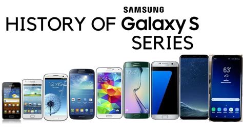 History Of Samsung Galaxy S Series 2011 2018 Youtube