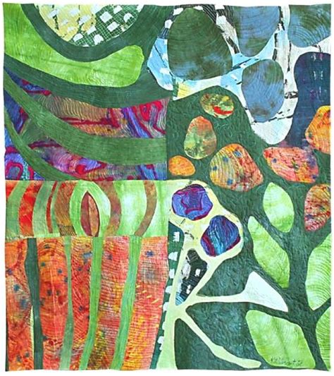 Patternprints Journal Artistic Surface Effects In Quilt By Kit Vincent