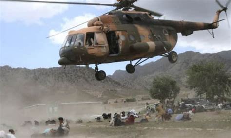 Helicopter Crash Kills 3 In Kabul During Training Session Afghanistan