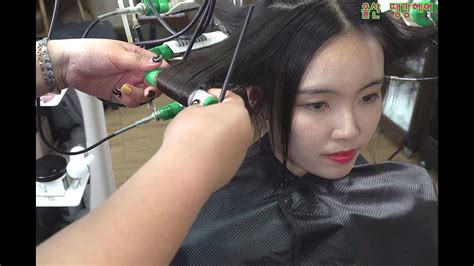 Anybody with any hair texture can get 360 waves. 울산땡강헤어) 세팅펌 하는 법 haircut and perm wave - YouTube