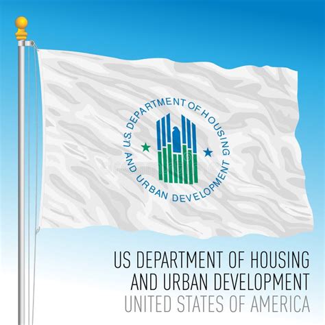 Us Department Of Housing And Urban Development Flag Usa Stock Vector