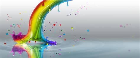 Make social videos in an instant: Malen Sie einen Regenbogen stock abbildung. Illustration ...