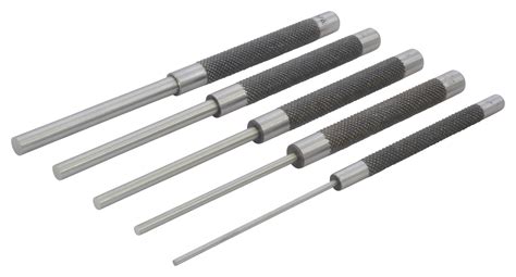 Pin Punch Set Long Series 5 Piece Set Pin Punches Hammers