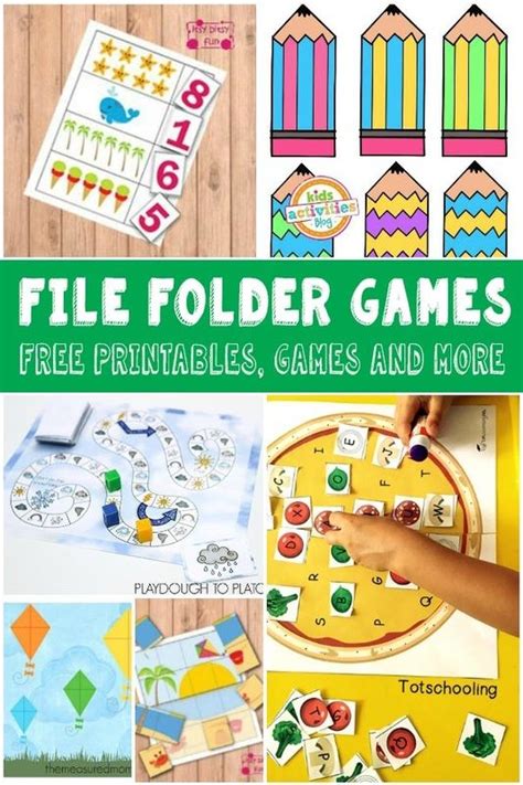 Ideal Free Printable File Folder Games For Preschool Transportation