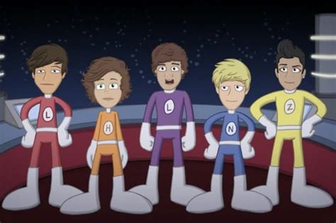 One Direction Cartoon Watch The Boys In Internet Hit Mirror Online