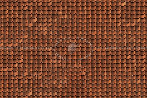 Old Clay Roofing Texture Seamless 03418