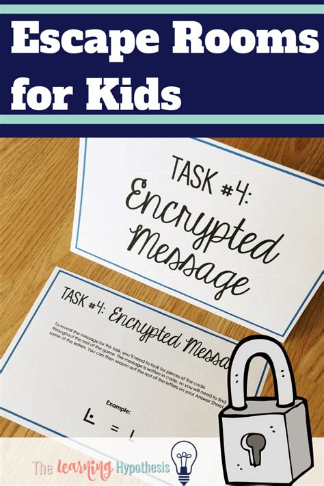 With just a few items you can design your own notepads for friends, family or yourself. Escape Room for Kids. What they and DIY escape room ...