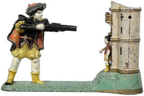 Tell them that you enjoy talking to people, uncovering their needs and desires, and matching them with products from banking portfolio (or you believe. Cast Iron William Tell Mechanical Bank