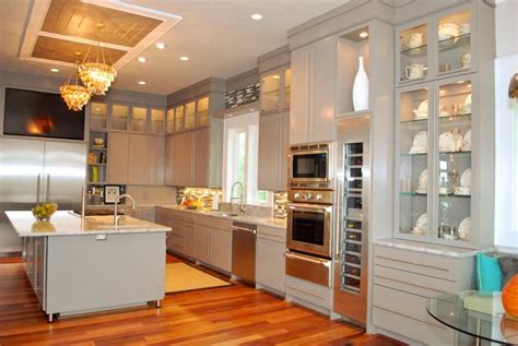 44 Kitchens With Double Wall Ovens Photo Examples