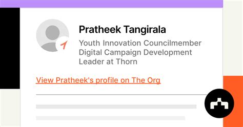 Pratheek Tangirala Youth Innovation Councilmember Digital Campaign